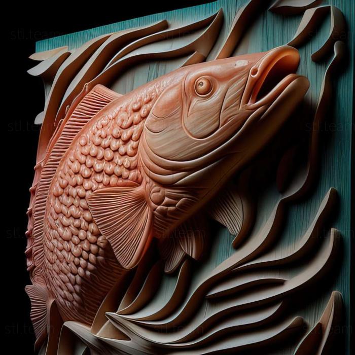 3D model Skygaser fish (STL)
